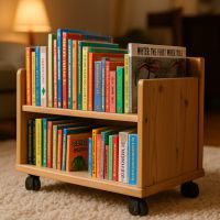 Mini-bibliothèque maison pour bébé facile