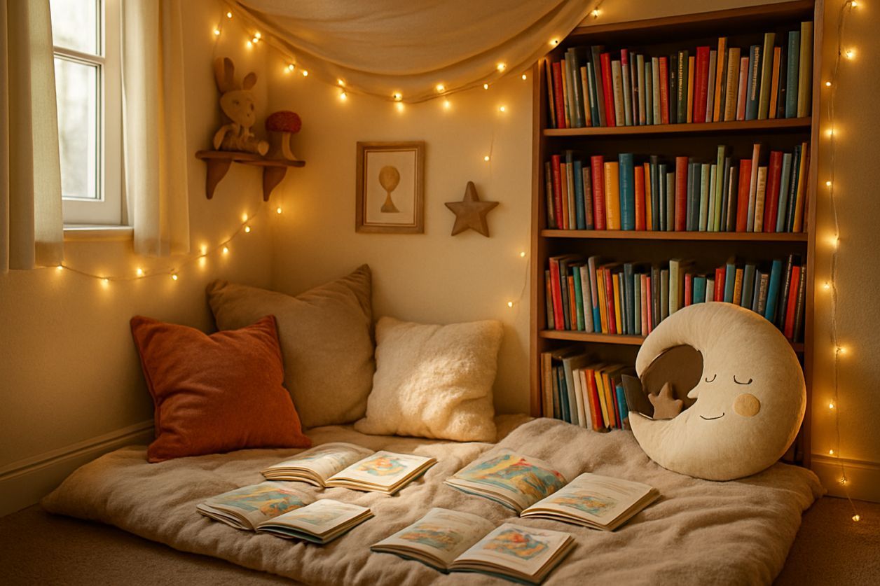 Coin lecture cosy enfant : idées malines