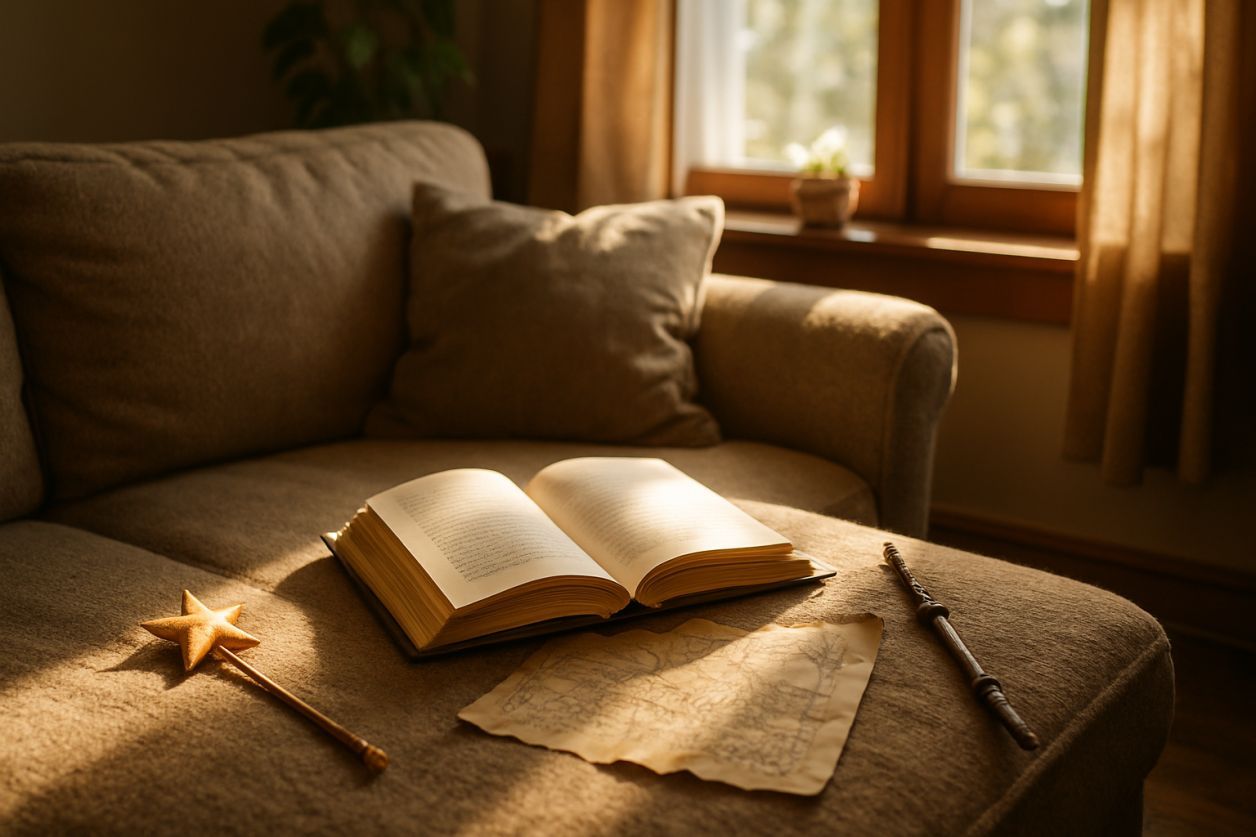 Chasse au trésor littéraire à la maison