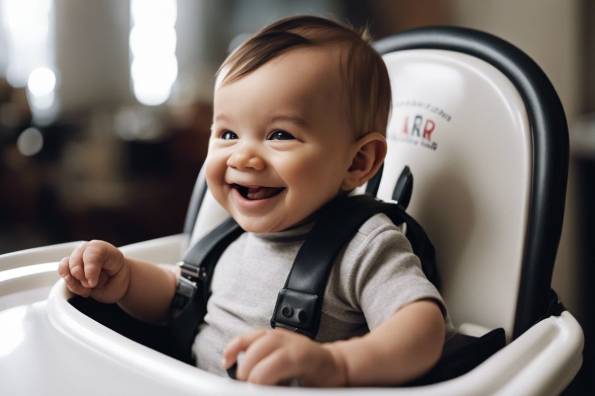 Chaise haute bébé : confort et sécurité assurés