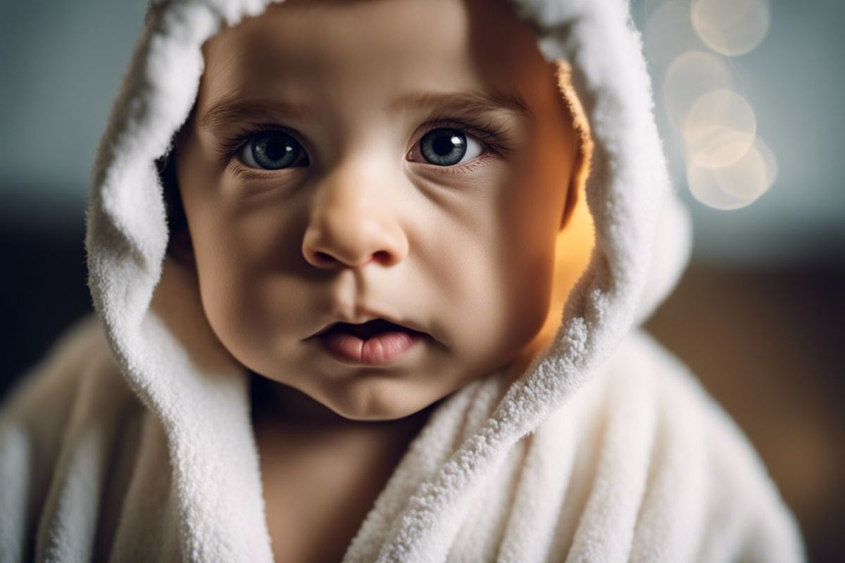 Cape de bain bébé : douceur et confort assuré