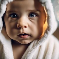 Cape de bain bébé : douceur et confort assuré