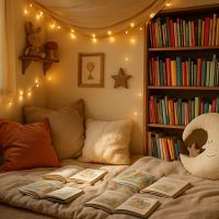 Coin lecture cosy enfant : idées malines