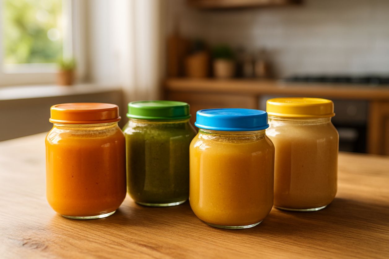 Top des pots bébé sains et pratiques