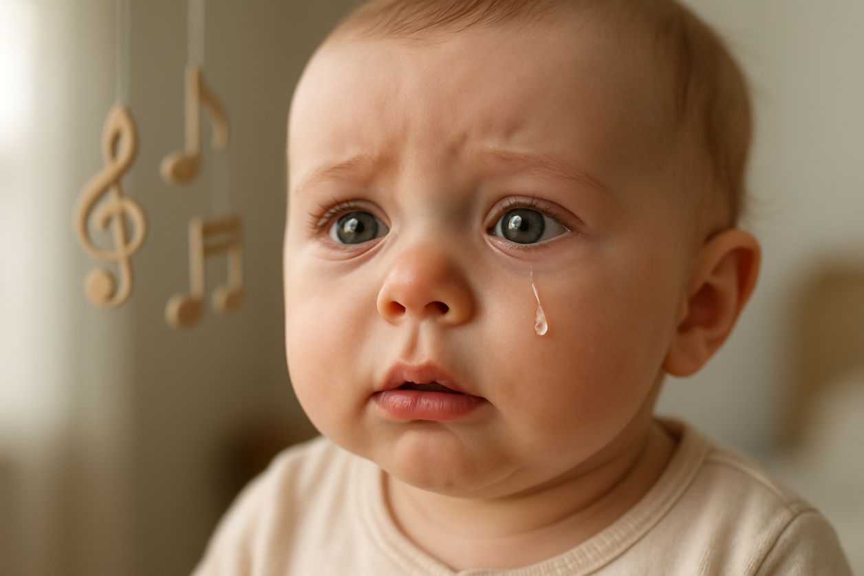 Pourquoi la musique fait pleurer bébé ?
